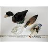 Image 3 : Lot of ducks, glass, ceramic and wood (4)