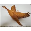 Image 1 : Handcrafted wooden Goose wall plaque, 22” long, about 11” high