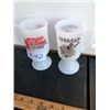 Image 1 : Humorous pedestal mugs (2)