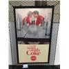 Image 2 : 19.5" X 31" Coca-Cola 60's AD cardboard frame
