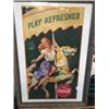 Image 2 : 30" X 43.5" dates 1948 Coca-Cola carousel girl