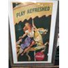 Image 3 : 30" X 43.5" dates 1948 Coca-Cola carousel girl