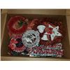 Image 1 : vintage Christmas garland, wreaths, tinsel