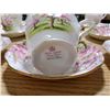 Image 6 : royal albert "blossom time" tea cups & saucers (one cup chipped)