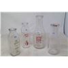 Image 1 : 4 Milk Bottles