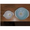 Image 2 : 2 Pyrex Bowls - yellow 1/2PT and green 2 Quart