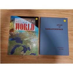 Atlas of Saskatchewan and satellite world