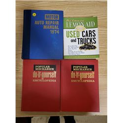 4 mechanic books 1968-2010