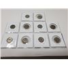 Image 2 : 5 American 5 cent & 5 American 10 cent (4 X 1971D, 4 X 1971, 2 X 1994P)