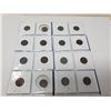 Image 2 : 16 American 1 cent (Wheat pennies) Various dates, including 5 steel pennies