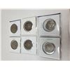 Image 2 : 1 Canadian nickle dollar, 30 50 cent pieces (1979, 1974, 1975) 2 X 2005 25 cents Al. SK.