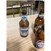 Image 10 : 18 SHORT BOTTLE NECK BOTTLES + 3 REG. SIZE BEER BOTTLES