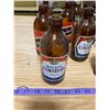 Image 2 : 18 SHORT BOTTLE NECK BOTTLES + 3 REG. SIZE BEER BOTTLES