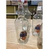 Image 2 : 7 CLEAR BOTTLES + ONE BROWN BOTTLE/JUG