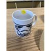 Image 2 : TIM HORTON MUG + STAR WARS MUG + MONOPOLY MUG + ROUGH RIDER PIGGY BANK PLASTIC HELMET