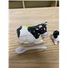 Image 2 : COW CREAM AND SUGAR DISHES + COW SALT AND PEPPER SHAKERS