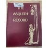 Image 1 : History Book- The Asquith Record