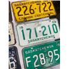 Image 3 : 7 - 1960's Sask. License Plates