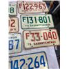 Image 3 : 7 -1970's Sask. License Plates