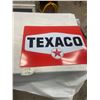 Image 1 : Texaco Reproduction Sign 12" X 16" Embossed