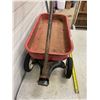 Image 3 : Childs Metal Toy Wagon with Handle