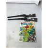 Image 1 : 2 Toy Lever Action Rifles + Metal Man Comic Book