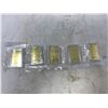 Image 1 : (5) Gold Plated Bars-REPRODUCTION(FAKE)