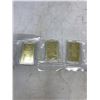 Image 2 : (5) Gold Plated Bars-REPRODUCTION(FAKE)