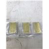 Image 3 : (5) Gold Plated Bars-REPRODUCTION (FAKE)