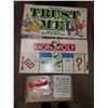 Image 1 : MONOPOLY, TRUST ME, BINGO BOARD GAMES (NOT SURE IF COMPLETE)