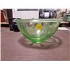 Image 1 : Green Depression Mixing Bowl 9"