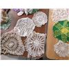 Image 2 : Lot Crocheted Doilies