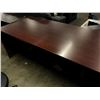 Image 1 : 6' DARK CHERRY COMPUTER DESK