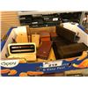 Image 1 : LARGE QUANTITY OF ASSORTED WOOD PENS/PENCILS/KNIVES AND CASES