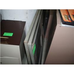 2 LEADED WALL PANELS