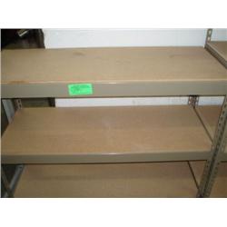 3 TIERED BROWN SHELF