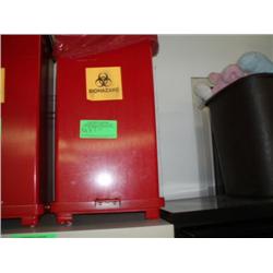 BIO HAZARD GARBAGE CAN