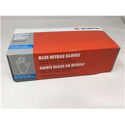 Blue Nitrile Powder Free Gloves (XXL)