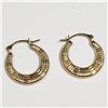 Image 3 : 10K Yellow Gold Cubic Zirconia 0.74Gm Earrings, Suggested Retail Value $300 (Estimated Selling Price