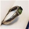 Image 3 : Sterling Silver Peridot Ring (~Size 6), Suggested Retail Value $140