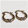 Image 2 : 9K Gold-Plated Sterling Silver Earrings, Suggested Retail Value $160