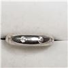 Image 1 : Sterling Silver Cubic Zirconia Ring (~Size 7)