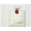 Image 1 : Silver Genuine Garnet (0.65ct) (5mm). Retail $20
