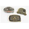 Image 1 : 3 Belt Buckles