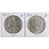 Image 1 : (2) MORGAN SILVER DOLLARS