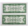 Image 2 : (2) PIECE 1928-A $1.00 SILVER CERTIFICATES