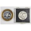 Image 2 : SILVER MEDAL AND CASINO TOKEN