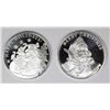Image 1 : (2) DIFFERENT 2019 CHRISTMAS  ROUNDS