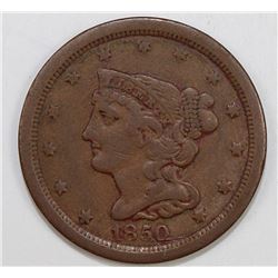1850 HALF CENT