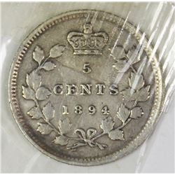 1894 CANADA NICKEL